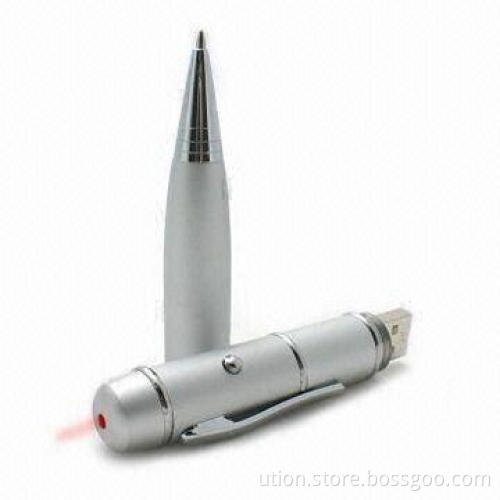 USB Pen Drive with LED Light and More than 10-year Data Retention, Free Logo and Gift Box